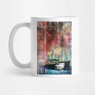 Collage Art Katherine Anne Porter Mug